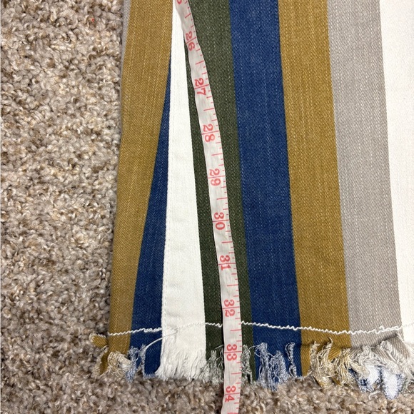 Saints & Hearts Colorful Striped Flare Jeans - Picture 11 of 11
